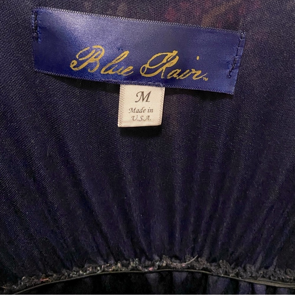 Blue Rain Paisley Maxi Dress - Picture 3 of 4